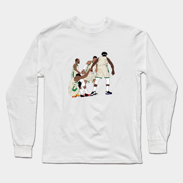 teamwork Long Sleeve T-Shirt by atiatiaman